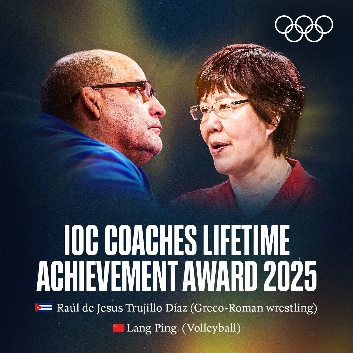 中国女排传奇主帅郎平获国际奥委会终身成就奖