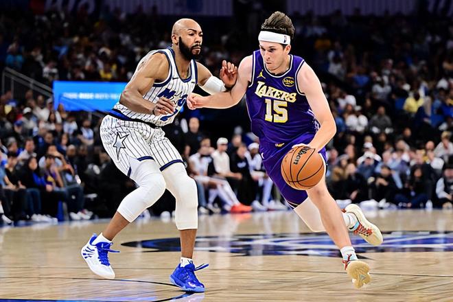 肯纳德绝杀湖人掀翻魔术豪取9连胜 里夫斯攻防全